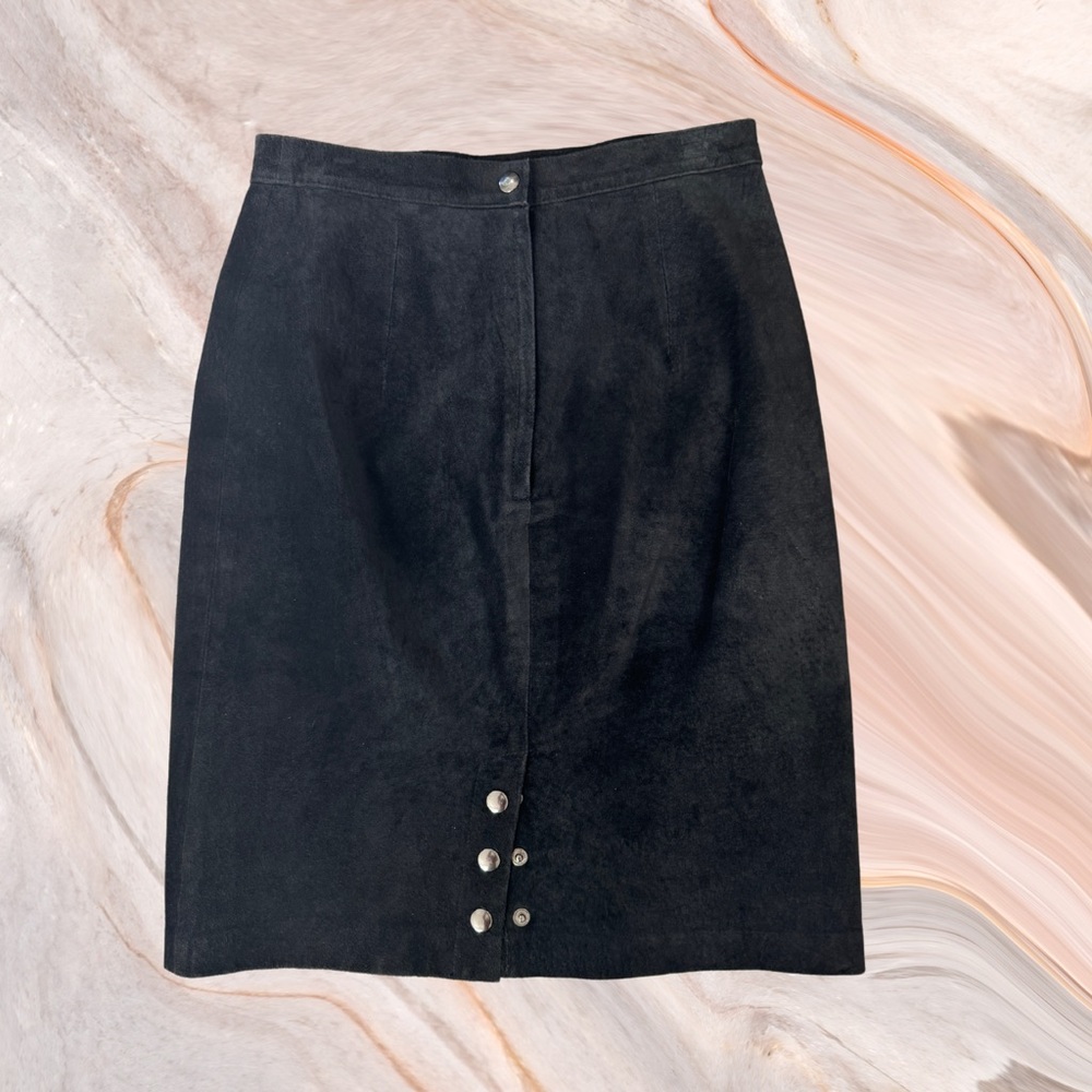 Vintage BB Dakota Black Pencil Skirt Sleek and Stylish